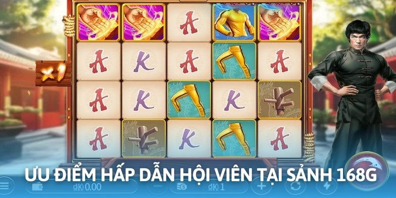 Nhiều ưu điểm tạo nên sức hấp dẫn của sảnh cược 168G