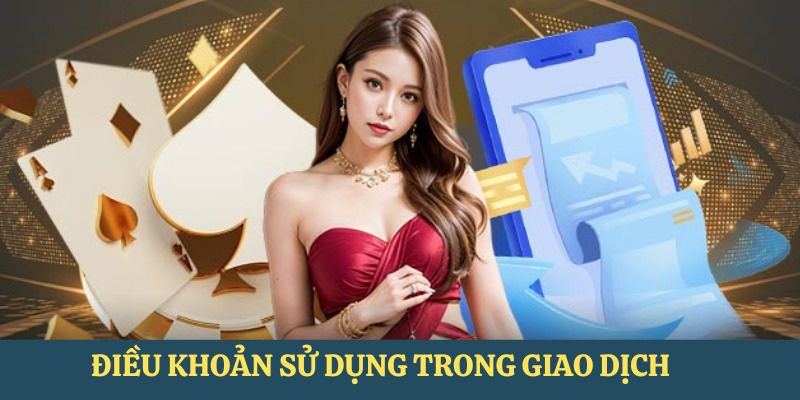 Điều khoản sử dụng trong giao dịch tài chính nạp/rút